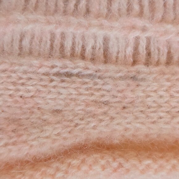 NWOT Calypso St. Barth Cashmere Poncho Peach Pink Boho - Picture 7 of 10